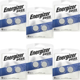 12 Bateria Pilha Redonda Energizer 2025 3v Cartela Relógio