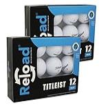 12 Bolas De Golfe Usadas De Primeira Qualidade Titleist Mix