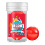 12 Bolinha Explosiva Hot Pepper Ball Plus Esquenta E Gela