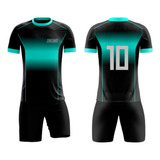 12 Camisa Calçao Short Futebol Jogo
