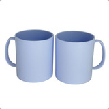 12 Caneca De Polímero P Sublimação Branca Aaa 325ml