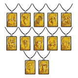 12 Cavaleiros De Ouro Colares Coleção