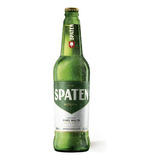 12 Cerveja Premium Spaten Puro Malte Garrafa 600ml