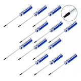 12 Chave Torx T8 Com Furo Abrir Console Video Game Controles