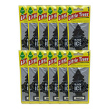 12 Cheirinho Little Trees Black Ice Odorizador Automotivo
