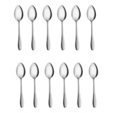 12 Colher Mesa Unyhome P Jantar Almoço Restaurante Kit
