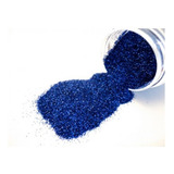 12 Cores De Glitter Purpurina Com Brilho Escolar Artesanato Cor Azul escuro