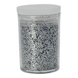 12 Cores De Glitter Purpurina Com Brilho Escolar Artesanato Cor Prata