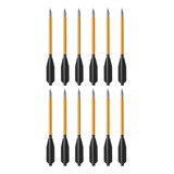 12 Dardos Nautikas 16cm Douradas Para Balestras 50 80 Libras