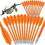 12 Flechas Plásticas Setas Besta 50 80 Crossbow S65 o