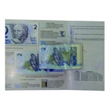12 Folder Vazio Para Cédula De 2 00