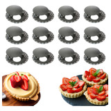 12 Formas Para Mini Torta Com Fundo Removível Tortinha Limão