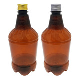 12 Frasco Plástico Âmbar Pet 1 5l Tampa L Batoque Gr2
