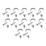12 Garra Clamp Gancho Q15 Até Q30 De Aluminio Treliça Tripé