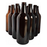 12 Garrafas Litro Cerveja Artesanal Caçula 600ml Sem Tampa