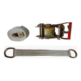 12 Kits Guincho Cinta Catraca Nacional argola D 3 Ton 