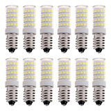 12 Lampadas De Led Halopim Soquete E14 5w Geladeira Lustre Cor Da Luz Branco quente