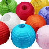 12 Lanterna Japonesa Balão Japonês Coloridas