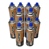 12 Latas Refil Gás Campgás Ntk 227g P Fogareiro Maçarico