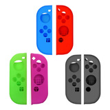 12 Pares Capas De Silicone Joycon Nintendo Switch Joy con