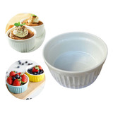 12 Peças De Ramekin Ramecan Grande Porcelana 250ml Cozinha