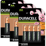 12 Pilhas Aa Recarregáveis Da Duracell