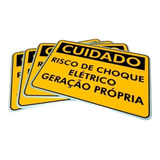 12 Placas Geração Própria Padrão Eneel Cpfl 25x18 Aluminio