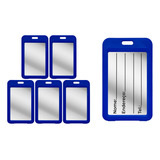 12 Portas Crachás Vertical Universal Trabalho E Estudo Cor Azul escuro