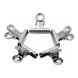 12 Presilhas Curvatura C Inox Tips Fibra Gel Porcelana Ofert