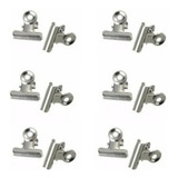 12 Presilhas P Curvatura C Grampo Para Unhas Inox Fibra Gel