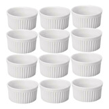 12 Ramekin Grande Grand Gateau 200 Ml Porcelana Ref 287