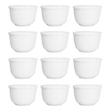 12 Tigelas Cambucas Porcelana Para Molhos Japonesa
