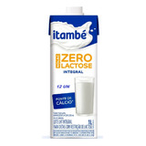 12 Un Leite Integral Lactose Zero Nolac Itambé 1 Litro Cada