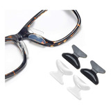12 Unid  Plaquetas Adesivas Almofada Nariz Armação De Óculos