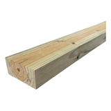12 Vigas Caibro De Pinus Tratado Autoclave 5x10 Cm Plainados