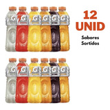 12 X Gatorade Isotônico 500ml Sortidos