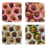 120 Forminhas De Doces Finos Flor Luxo Casamento Festa Cores