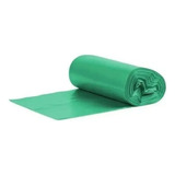 120 Sacos Lixo 50 Litros Rolo Picotado Biodegradável Verde