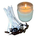 120 Uni Pavio P Velas Decorativas De Parafina 9cm D Altura