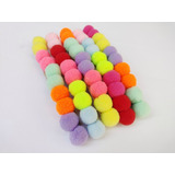 120 Unid Lacinho Pompom Penteado Pet Shop Banho Tosa Laço