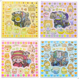1200 Adesivos Coloridos Infantil Diversos Desenhos Fofinhos