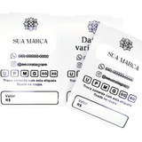 1200 Tags Personalizadas Impressa Para Roupas Com Sua Marca