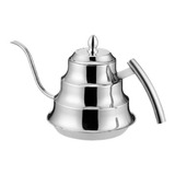1200ml Chaleira Inox Escovado Bico Fino Cha Cafe