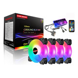 120mm Rgb 6 Pinos Caixa De