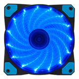 120mm Silencioso 15led Light Computador Desktop Cooler Fan Led Chuva De Meteoros 15 Luzes Azul Flâmula Ventilador