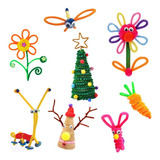 1230 Hastes De Chenille 30cm Cores A Escolher