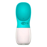 123útil Garrafinha Portátil Pet 350ml Passeio Viagens Azul Turque