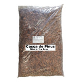 12kg Casca De Pinus Polida Orquideas 30litros Frete Grátis