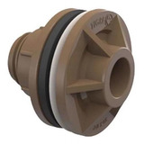 12pç Adapt Flange Soldavel Rosca Caixa D´agua 1/2 20mm Tigre