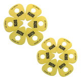 12pç Palheta Guitarra Violão Starpicks 0 73mm Everly Star